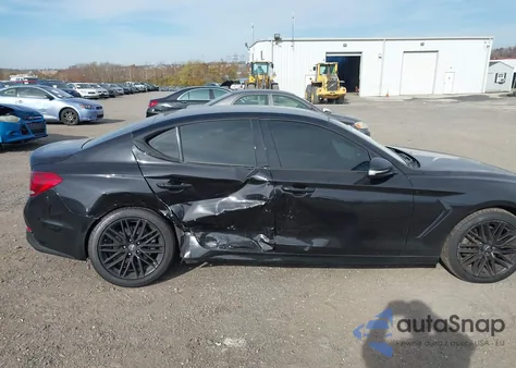 2019 Genesis G70 2.0T Advanced z USA, uszkodzony, nr VIN KMTG64LA0KU020836